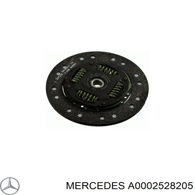 A0002528205 Mercedes disco de embrague