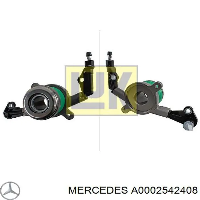 Desembrague central, embrague Mercedes A0002542408 precio, desde 76,01 EUR