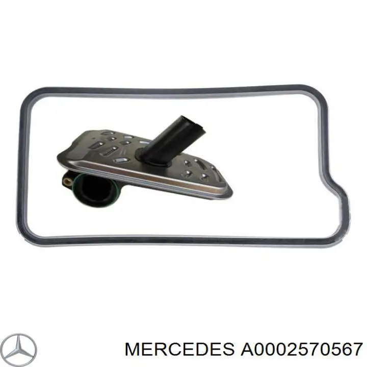 Filtro de transmisión automática Mercedes A0002570567 precio, desde 23,26 EUR