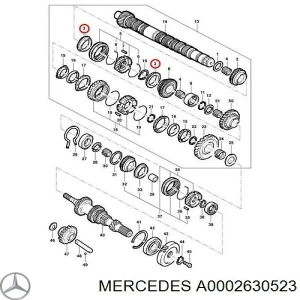 81324020237 MAN anillo sincronizador