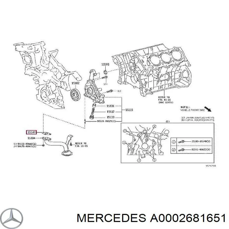  A0002681651 Mercedes