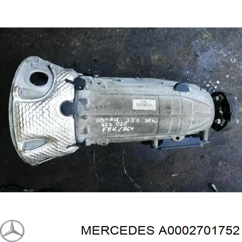 A0002701752 Mercedes modulo de control electronico (ecu)