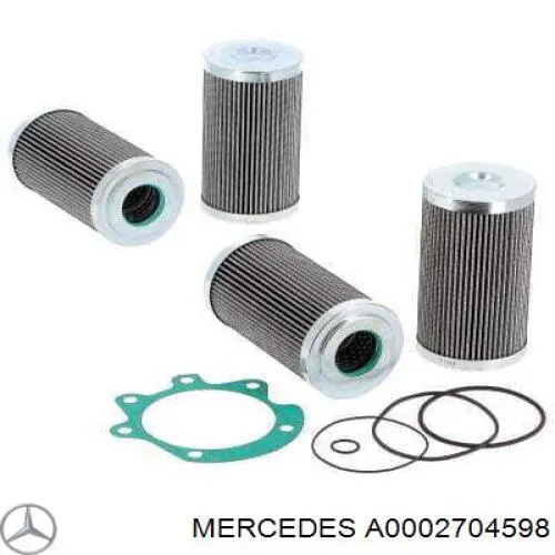 Filtro de transmisión automática A0002704598 Mercedes