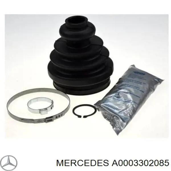 A0003302085 Mercedes fuelle, árbol de transmisión delantero interior