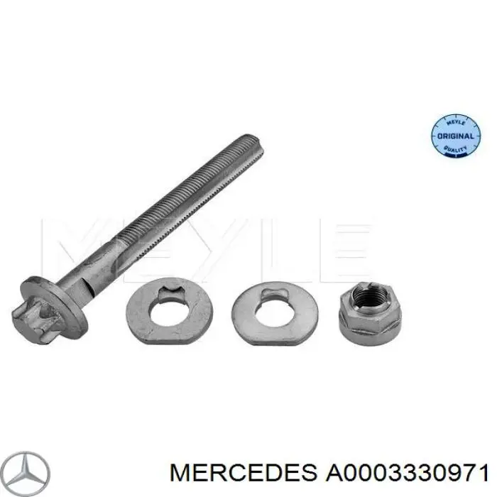Perno de fijación del brazo de suspensión delantero superior Mercedes A0003330971 precio, desde 29,69 EUR