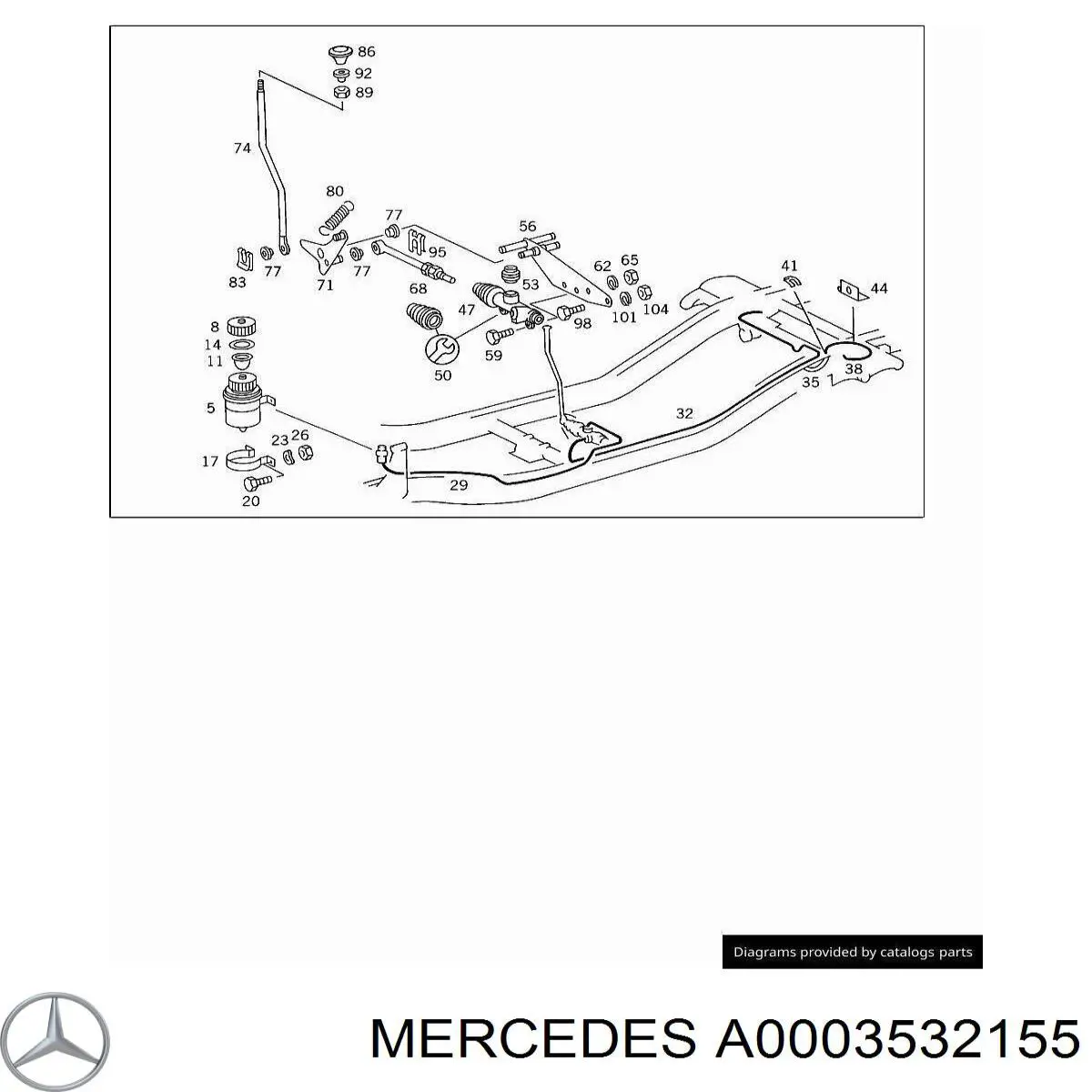 A0003532155 Mercedes