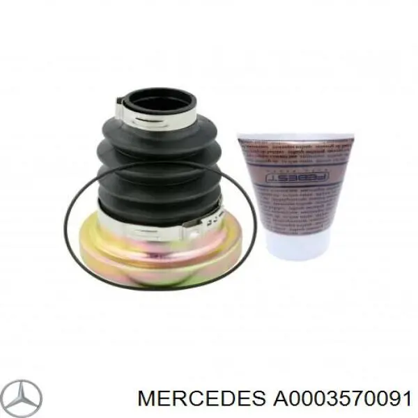Fuelle exterior del eje de transmisión trasero Mercedes A0003570091 precio, desde 38,63 EUR