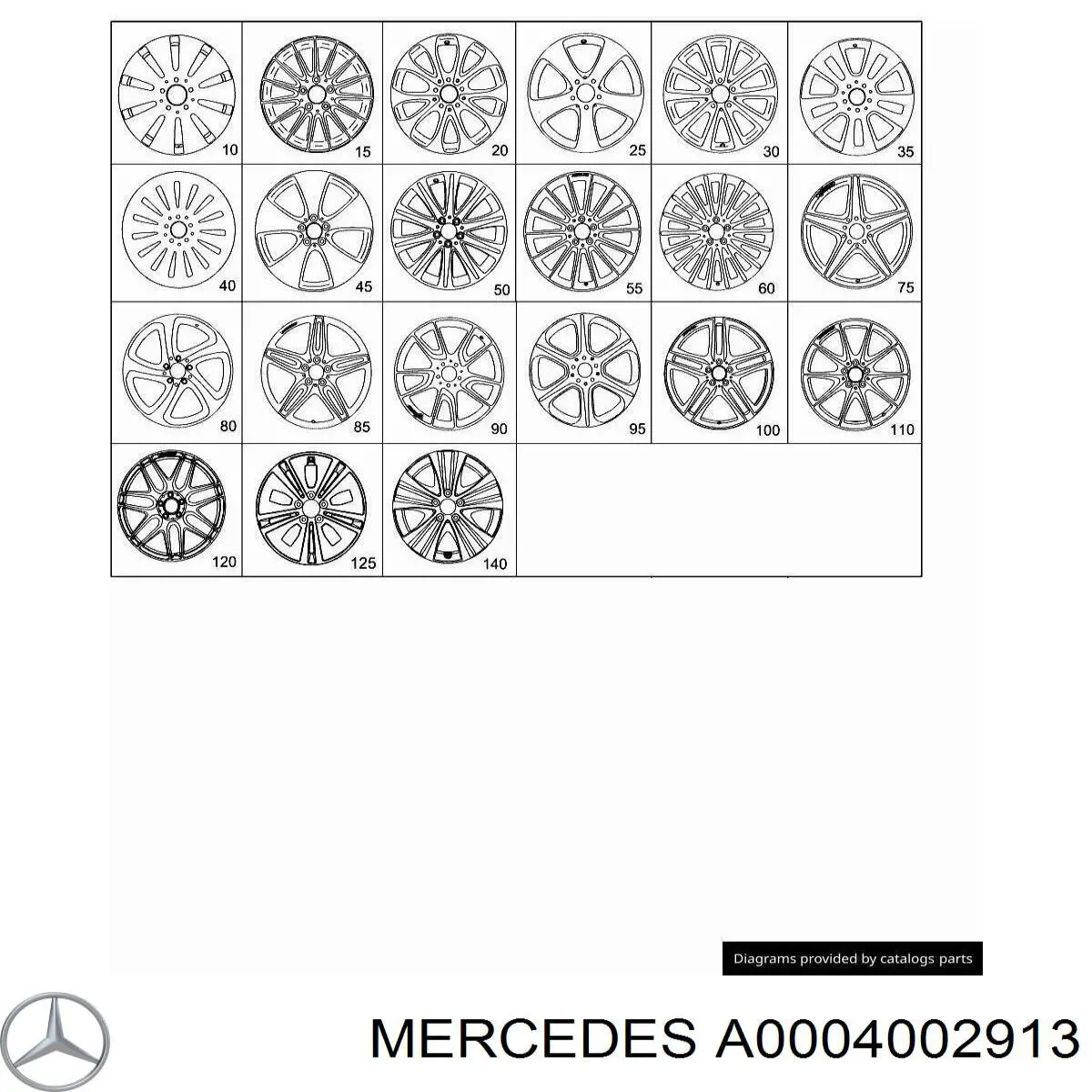 A0004002913 Mercedes