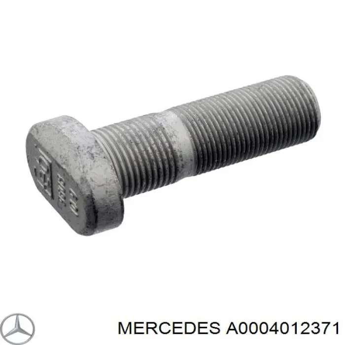 A0004012371 Mercedes Espárrago de rueda delantero