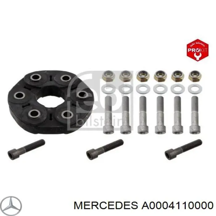 Comprar A0004110000 Mercedes Acoplamiento elástico del cardán