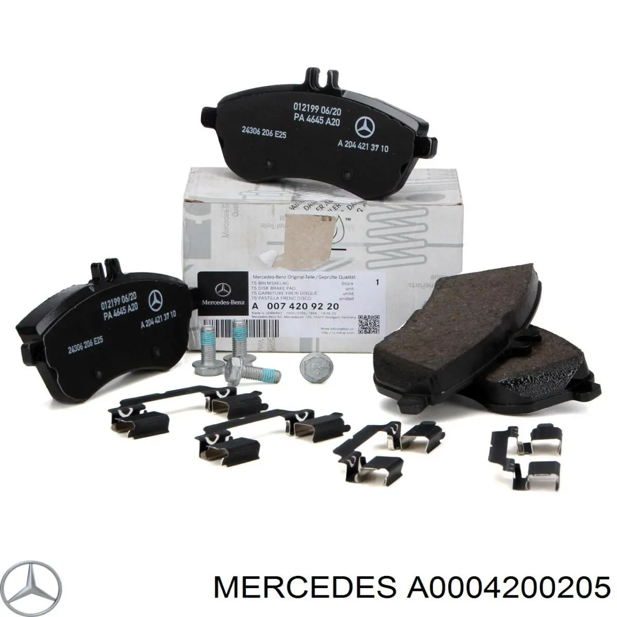 Comprar A0004200205 Mercedes Pastillas de freno traseras
