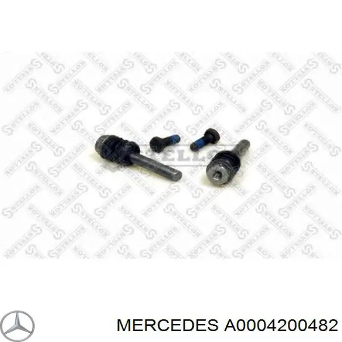 A0004200482 Mercedes juego de reparación, pinza de freno delantero