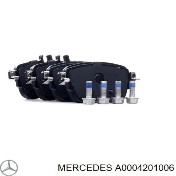 A0004201006 Mercedes pastillas de freno delanteras