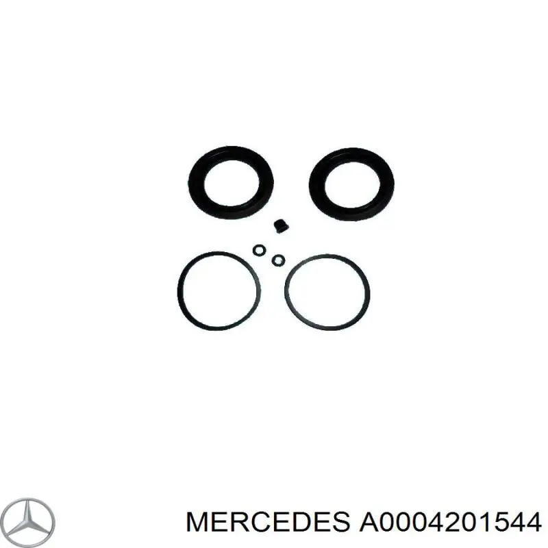 Kit de reparación, pinza de freno delantero Mercedes A0004201544 precio, desde 12,78 EUR