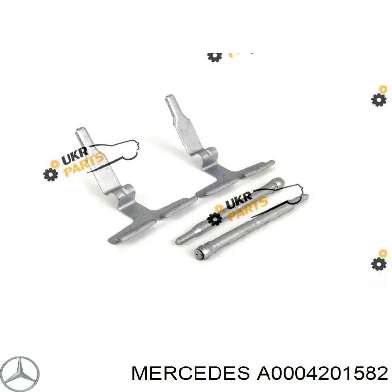 Juego de reparación de pastillas de freno Mercedes A0004201582 precio, desde 6,29 EUR