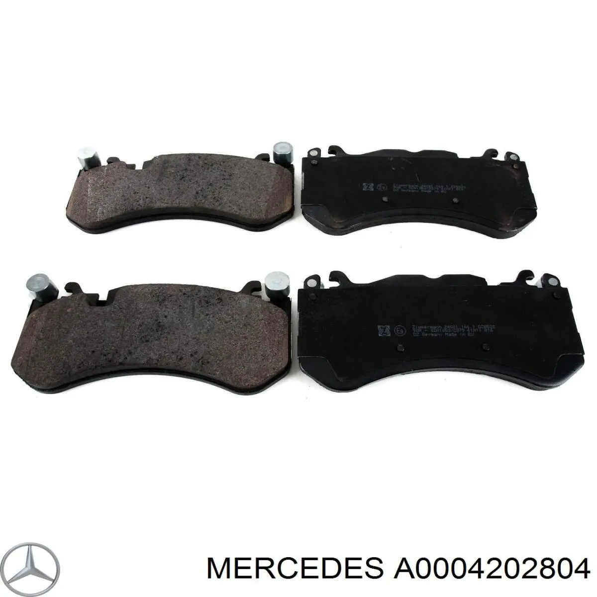 Pastillas freno delanteras Mercedes A0004202804 precio, desde 127,25 EUR