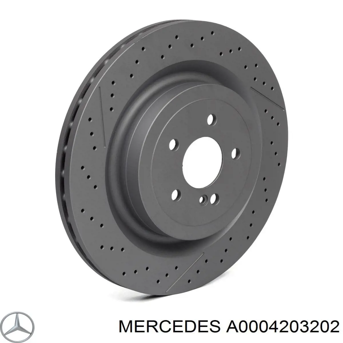 A0004203202 Mercedes pastillas de freno traseras