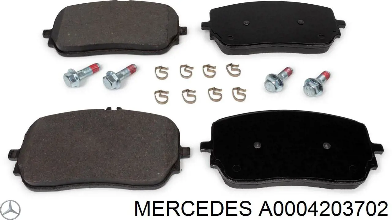 A0004203702 Mercedes Pastillas delanteras