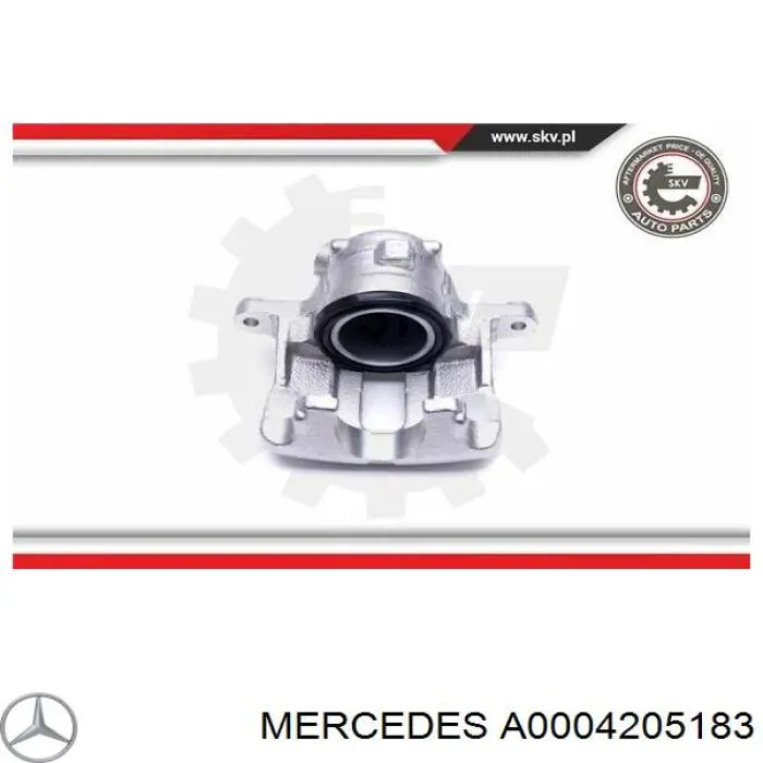 Comprar A0004205183 Mercedes Pinza de freno delantera derecha