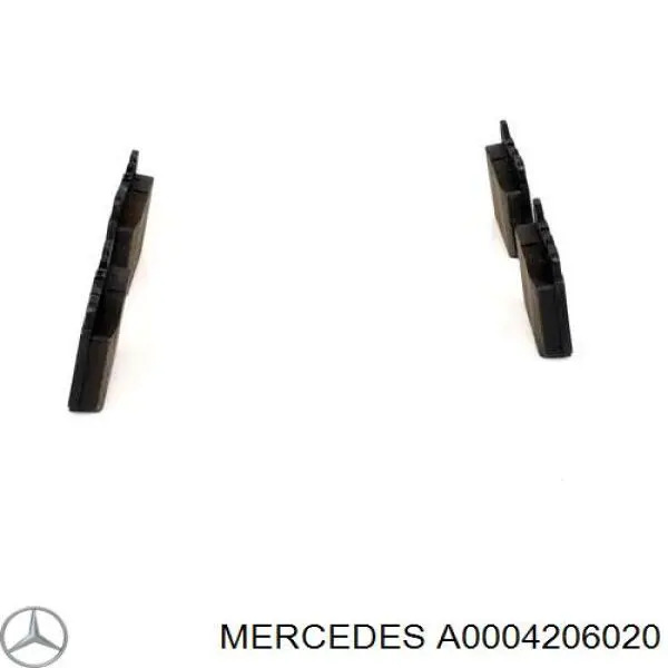 A0004206020 Mercedes pastillas de freno delanteras