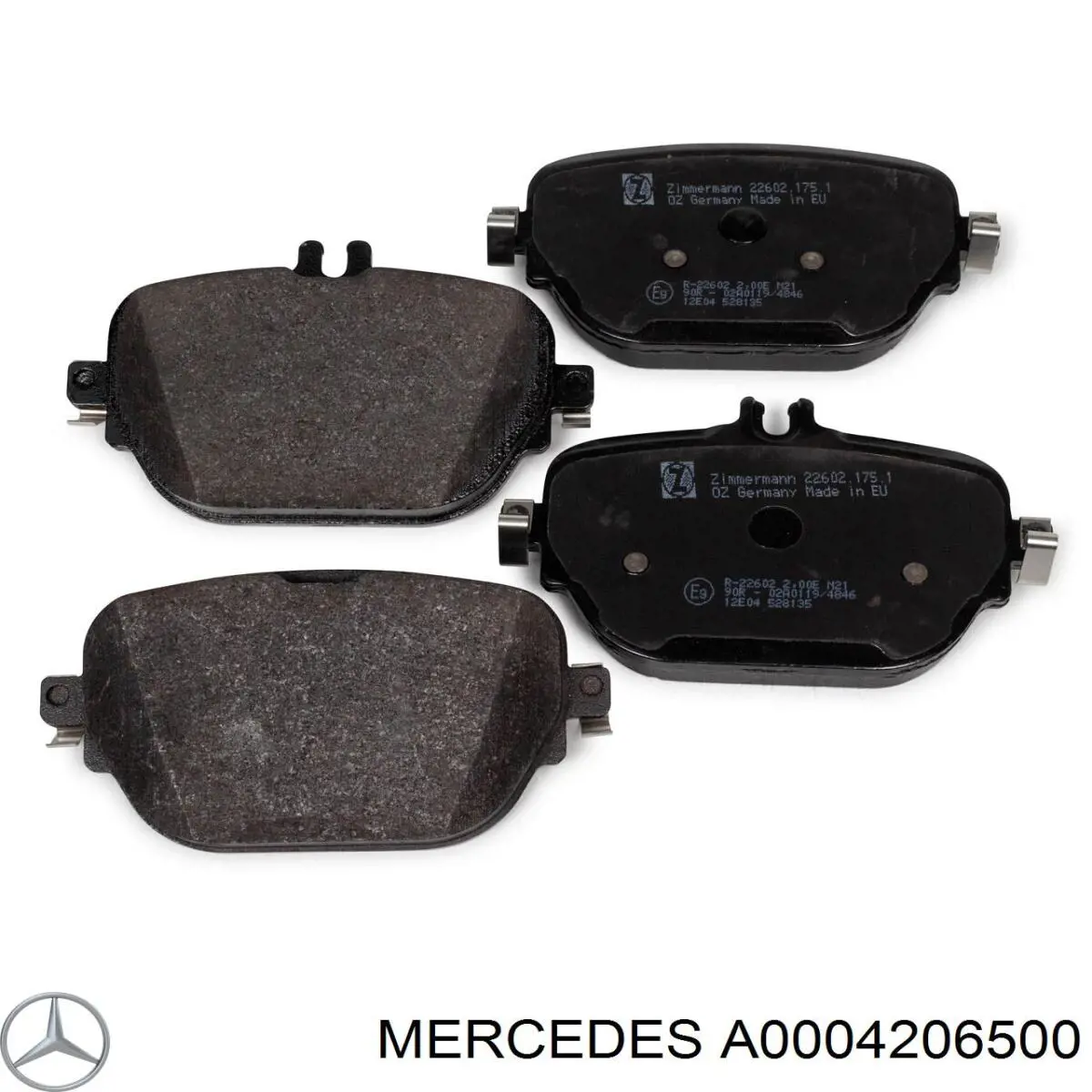 Comprar A0004206500 Mercedes Pastillas de freno traseras