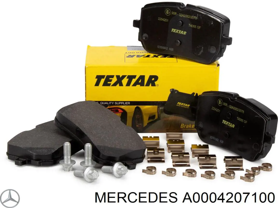 Pastillas freno delanteras Mercedes A0004207100 precio, desde 41,67 EUR