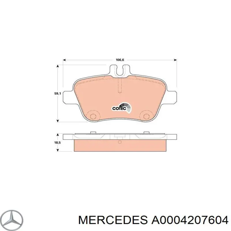 0004207604 Mercedes