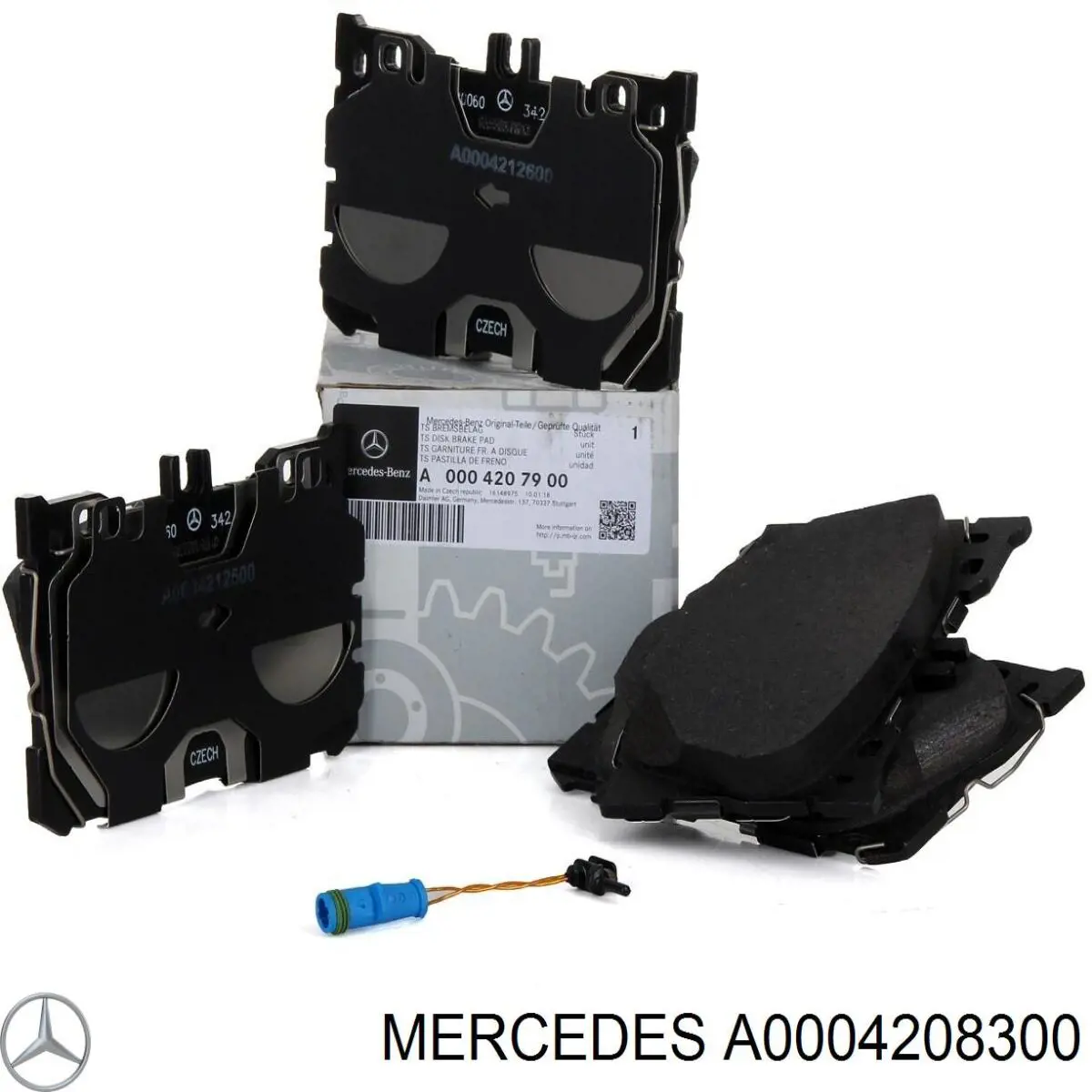 Comprar A0004208300 Mercedes Pastillas de freno traseras