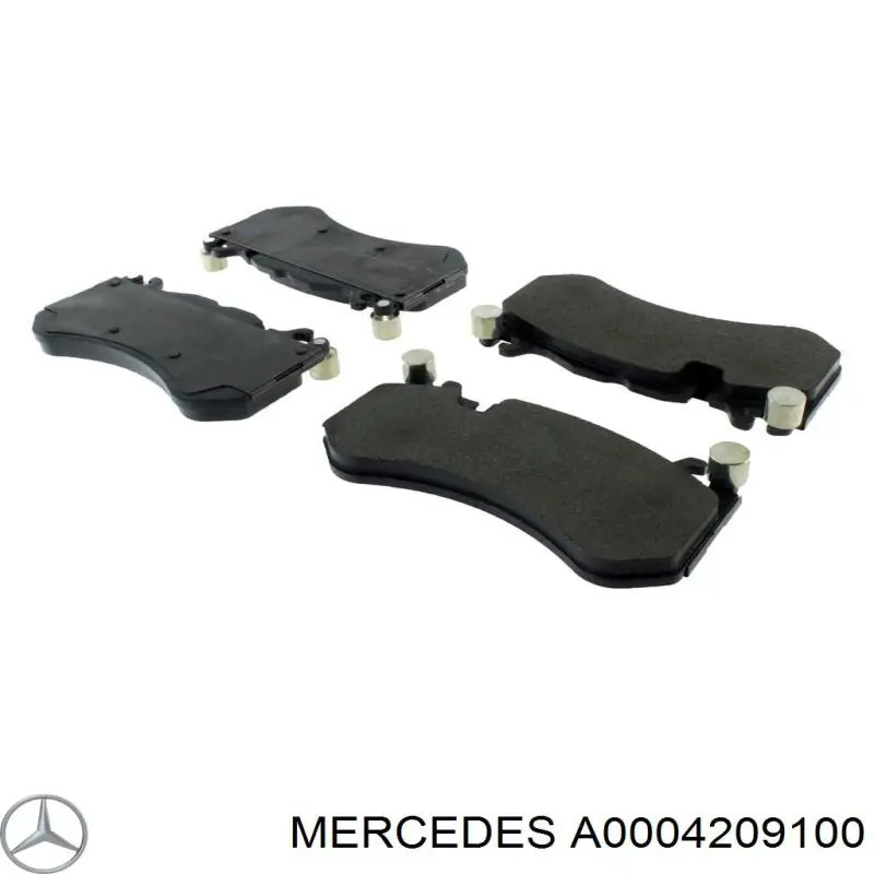 Comprar A0004209100 Mercedes Pastillas delanteras de freno