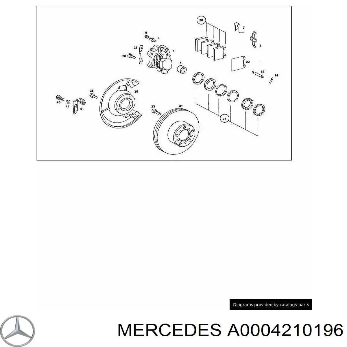 0004210196 Mercedes