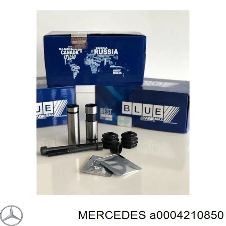 Juego de reparación, pinza de freno delantero MERCEDES A0004210850