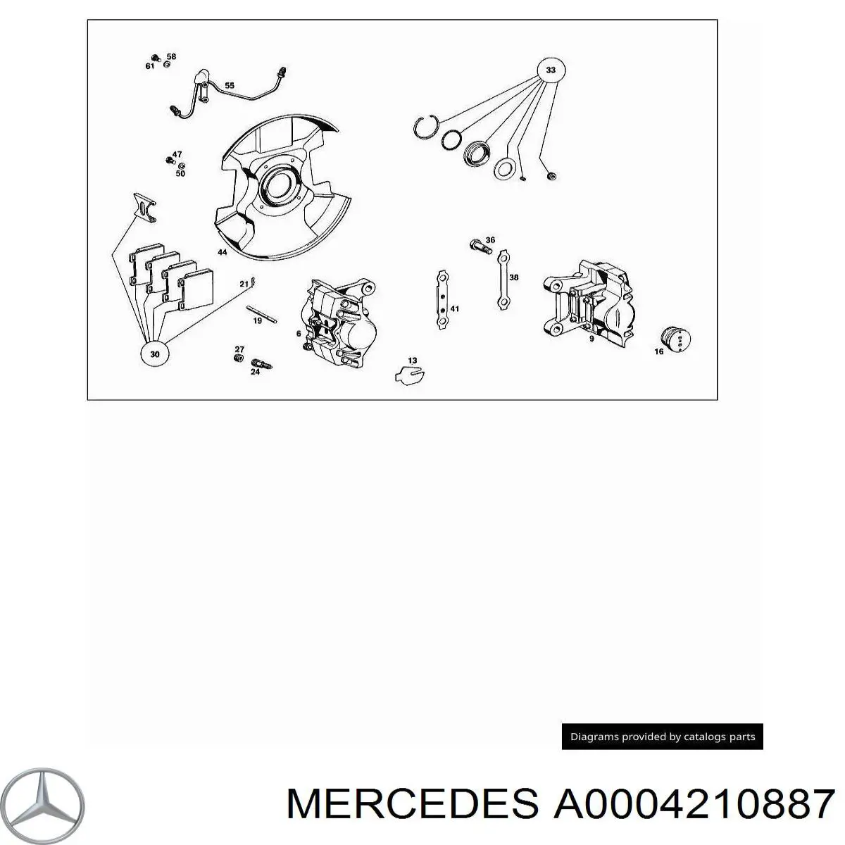  Mercedes A0004210887 precio, desde 3,10 EUR