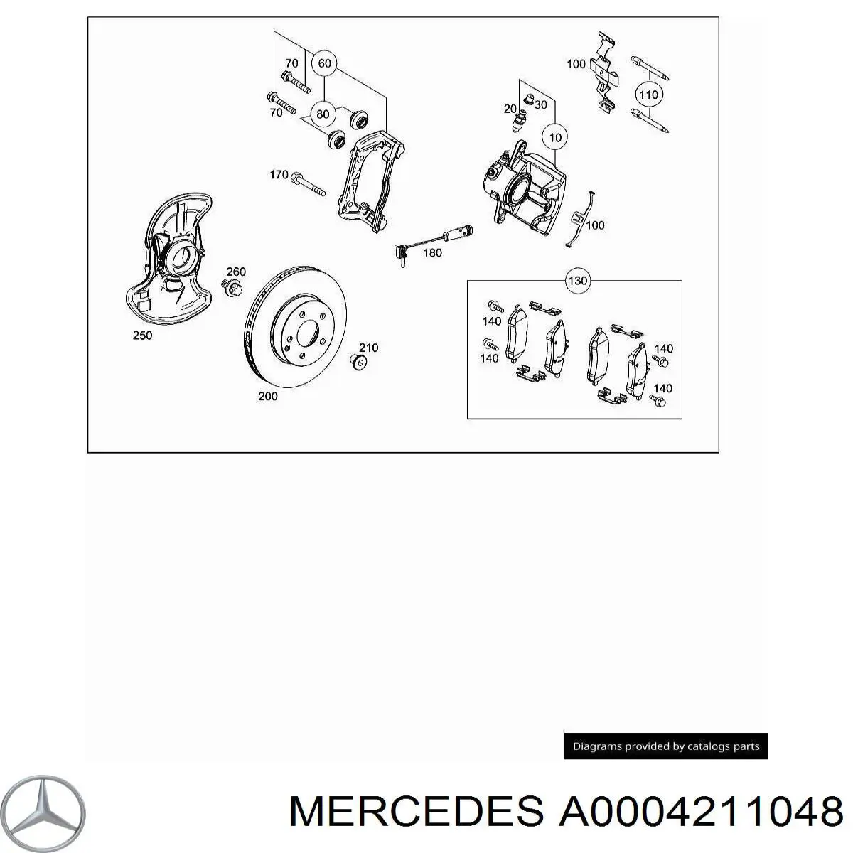 A0004211048 Mercedes 