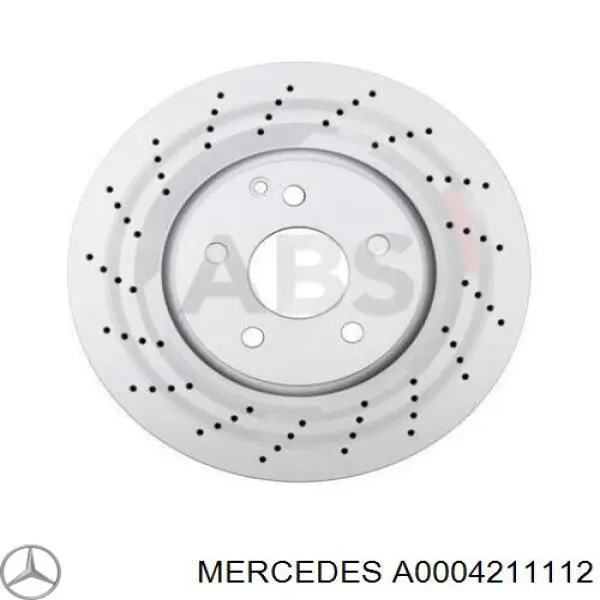 Comprar A0004211112 Mercedes Freno de disco delantero