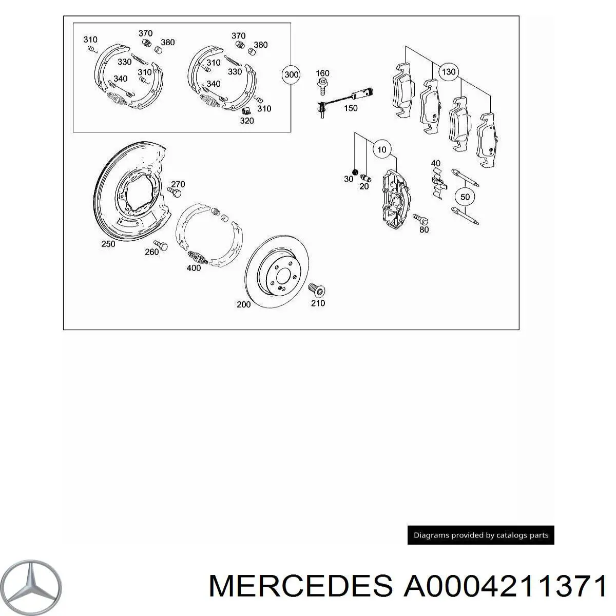  Mercedes A0004211371 precio, desde 7,11 EUR