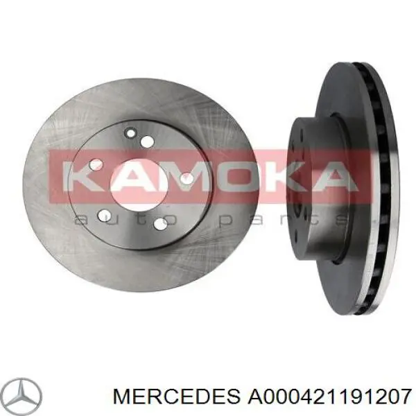 Frenos delanteros Mercedes A000421191207 precio, desde 38,91 EUR