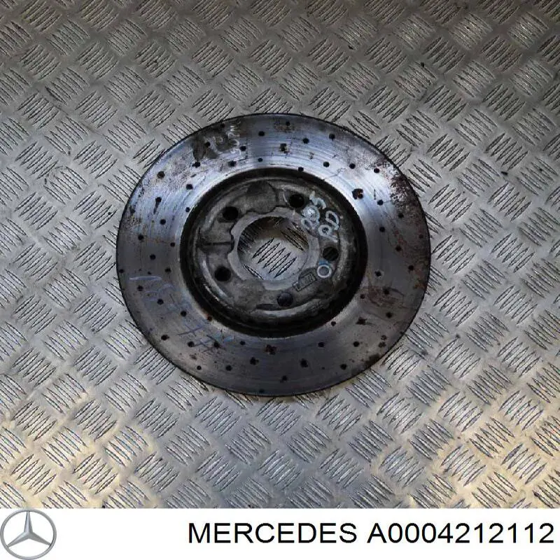 A0004212112 Mercedes freno de disco delantero