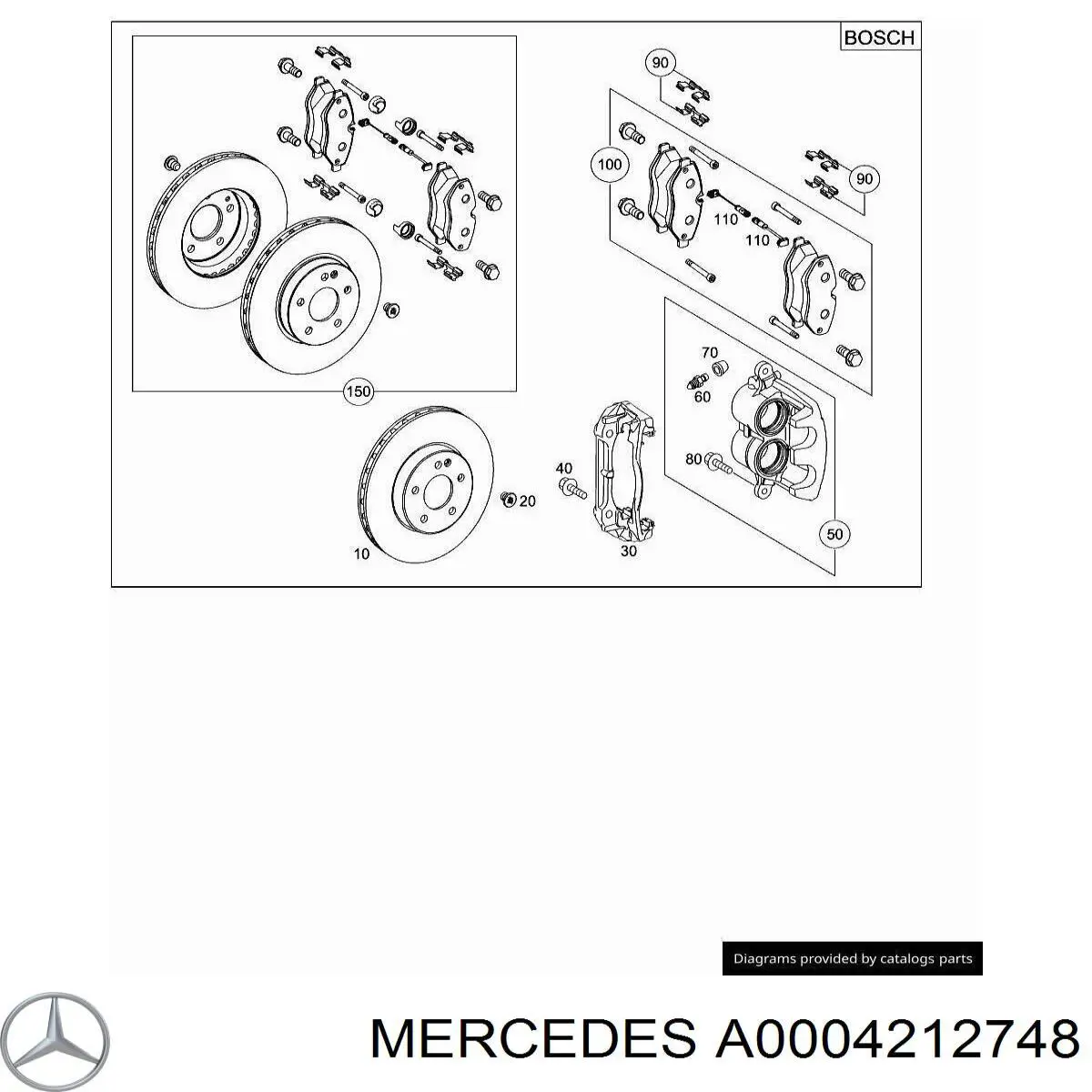 A0004212748 Mercedes 