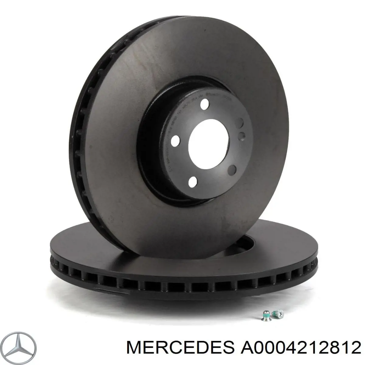 Comprar A0004212812 Mercedes Freno de disco delantero