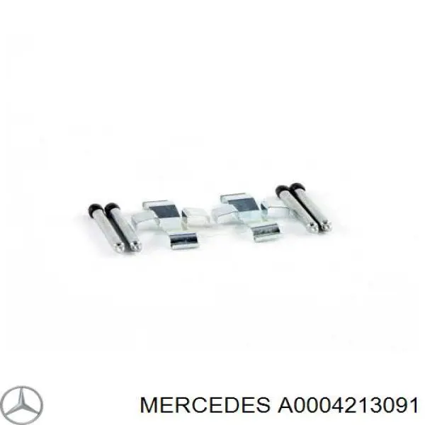 A0009919760 Mercedes juego de reparación, pastillas de frenos