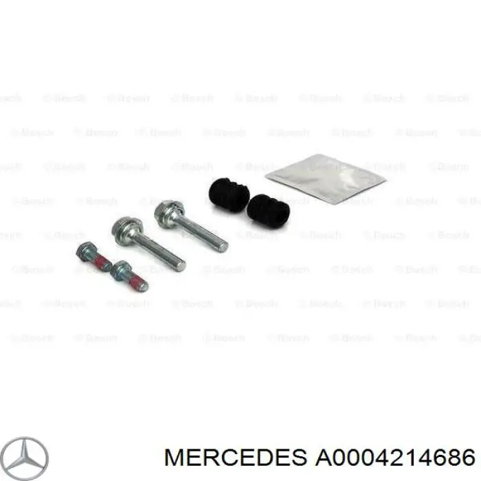 A0004214686 Mercedes juego de reparación, pinza de freno delantero