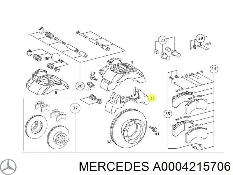 0004215706 Mercedes