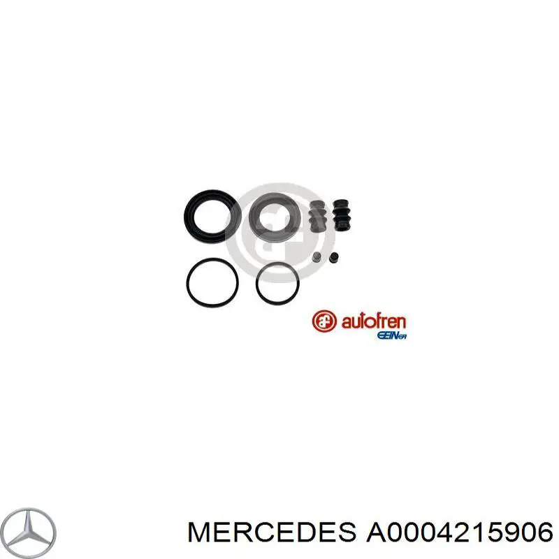 Soporte de la pinza de freno delantera Mercedes A0004215906 precio, desde 34,61 EUR