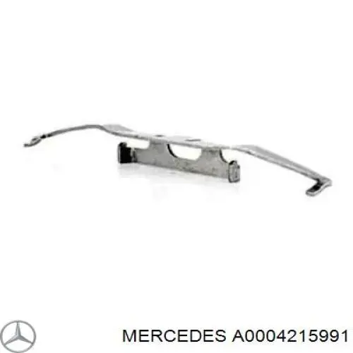 A0004215991 Mercedes conjunto de muelles almohadilla discos delanteros