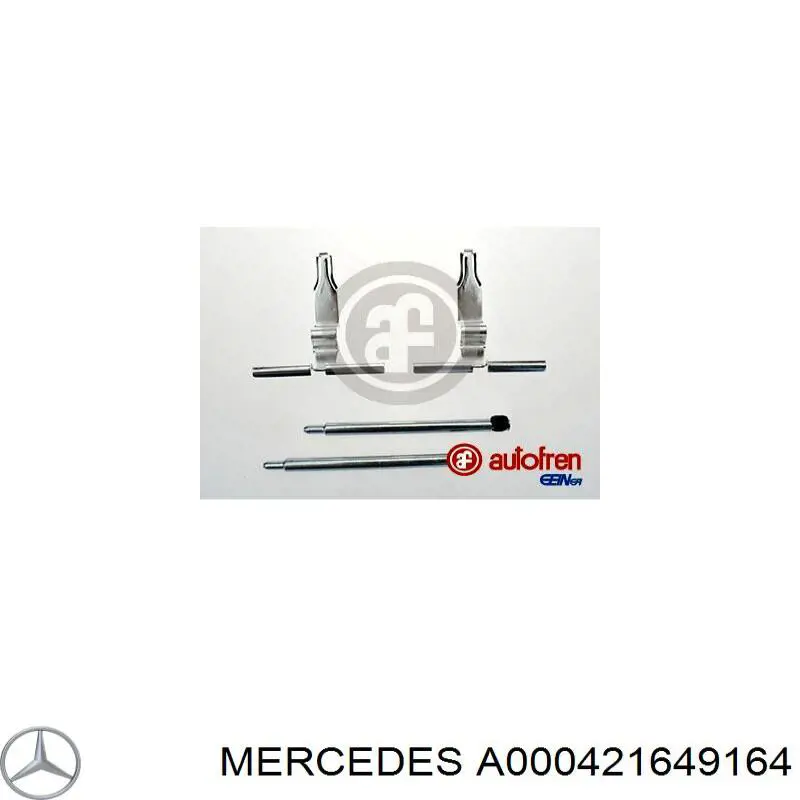 Juego de reparación de pastillas de freno A0004215091 Mercedes