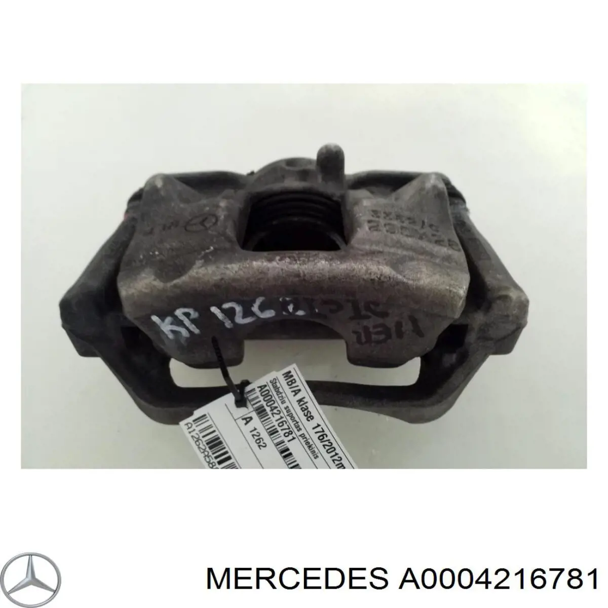 Pinza de freno delantera izquierda Mercedes A0004216781 precio, desde 61,71 EUR