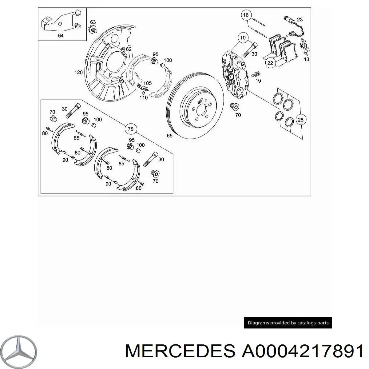  Mercedes A0004217891 precio, desde 28,80 EUR