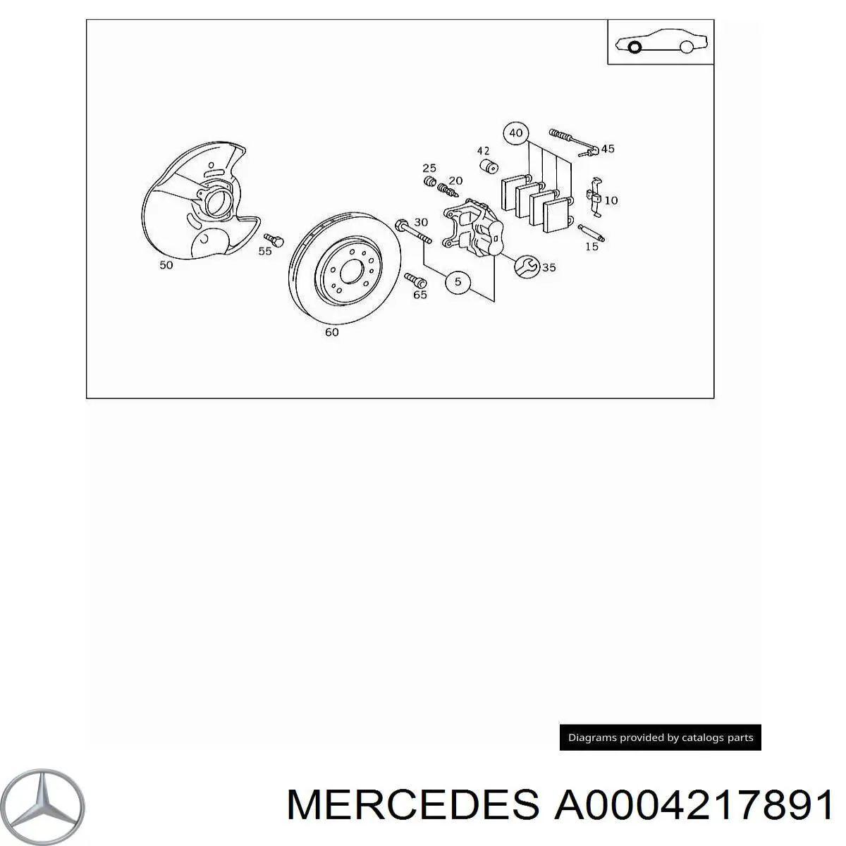 Comprar A0004217891 Mercedes 
