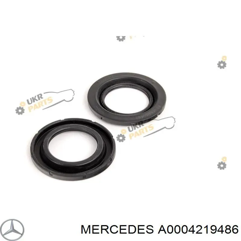1633500437 Mercedes juego de reparación, pinza de freno delantero