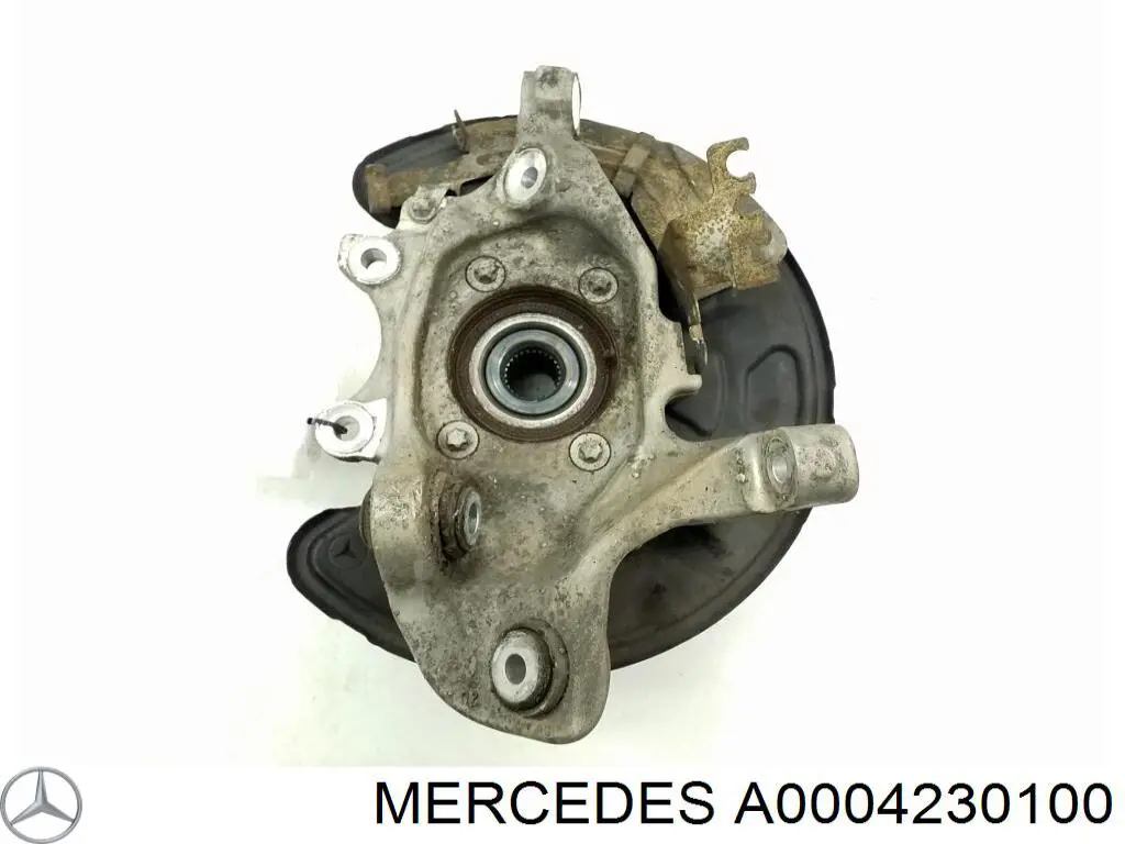 Protector de disco de freno trasero A0004230100 Mercedes